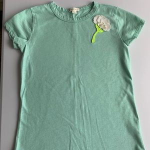 Crewcuts teal short sleeve shirt.